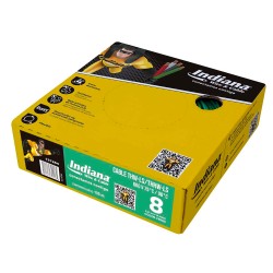 CABLE THW-LS    8  VERDE   INDIANA    CAJA