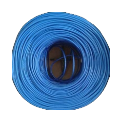 CABLE UTP CATEGORIA 6  4X2/23 AZUL  CAJA 305 METROS X CAJA