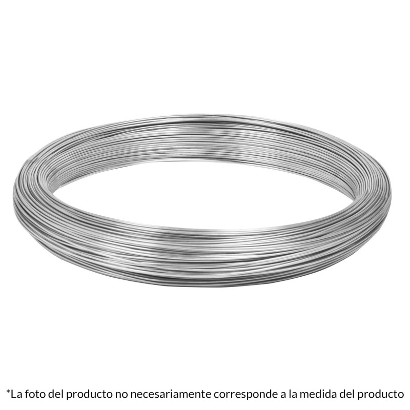 ALAMBRE GALVANIZADO   16   ROLLO  1KG FIERO