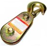 POLEA P/CUERDA C/GANCHO   1/4 4000LB          AJ