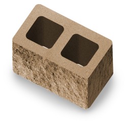 BLOCK RUSTICO 15 X 20 X 40CM NATURAL