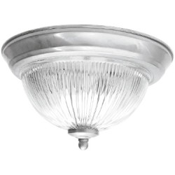 LAMPARA P/TECHO DECORATIVA E27 1 LUZ   SATIN    100-240V LENO III NO INCLUYE FOCO