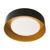 LAMPARA P/TECHO DECORATIVA E27 1 LUZ   NEGRO    100-240V URSA NO INCLUYE FOCO