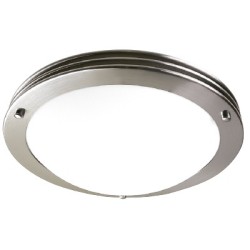 LAMPARA P/TECHO DECORATIVA E27 1 LUZ   SATIN    100-240V GAMBERI NO INCLUYE FOCO