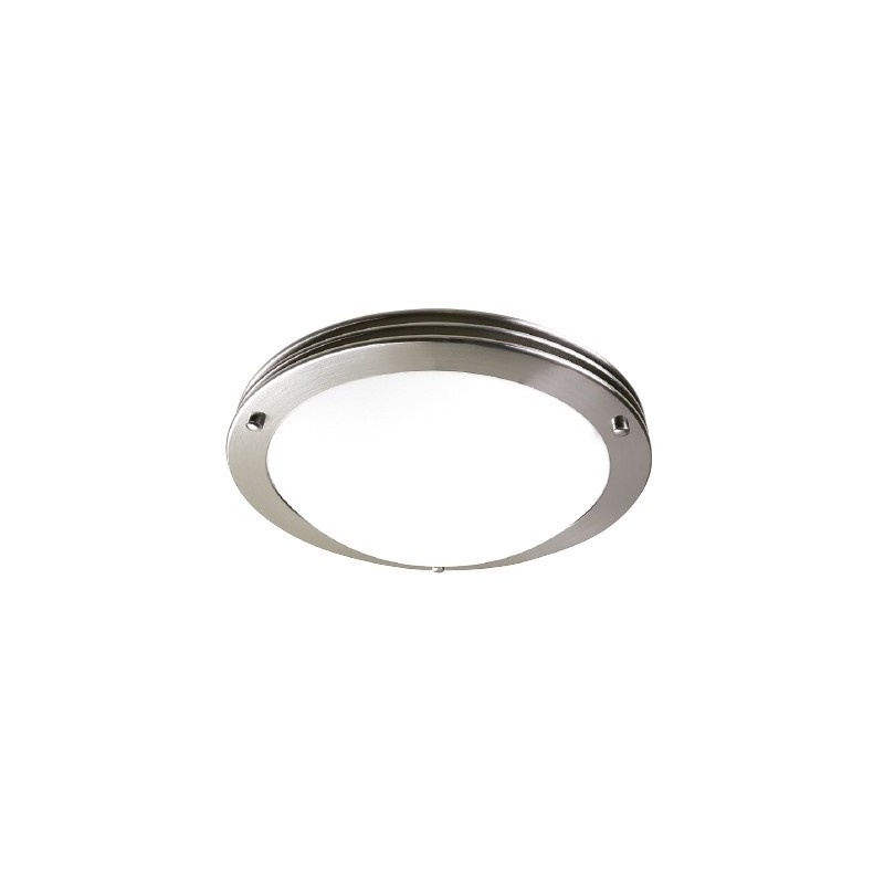 LAMPARA P/TECHO DECORATIVA E27 1 LUZ   SATIN    100-240V GAMBERI NO INCLUYE FOCO