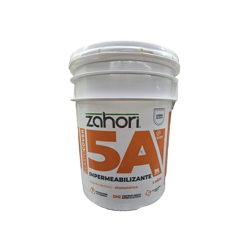 IMPER ELASTOMERICO 5 ANOS BLANCO CUBETA ZAHORI