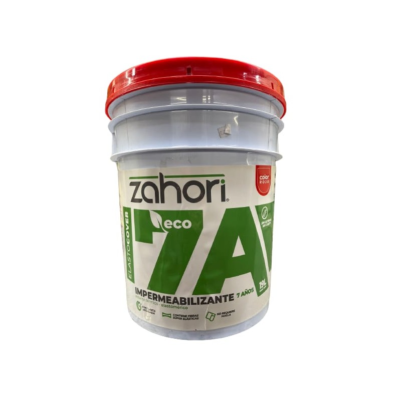 IMPER ELASTOMERICO 7 ANOS ROJO CUBETA ECOLOGICO