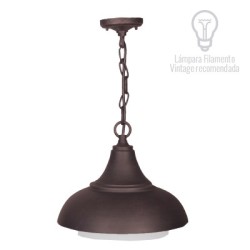 LAMPARA P/PARED DECORATIVA E27 1 LUZ   BRONCE    ANTIGUO GIEDI 100-240V NO INCLUYE FOCO
