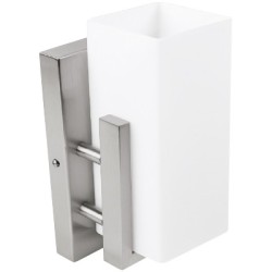 LAMPARA P/PARED DECORATIVA E27 1 LUZ   CRST    GINEBRA 100-240V NO INCLUYE FOCO