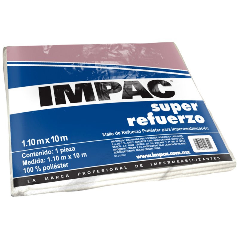 MALLA DE SUPER REFUERZO 1.10M X  10M IMPAC