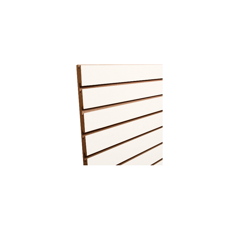 PANEL RANURADO BLANCO 4' X 8' X 3/4"