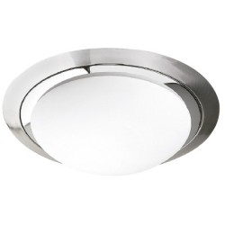 LAMPARA P/TECHO DECORATIVA E27 1 LUZ   SATIN    100-240V IRLANDA NO INCLUYE FOCO
