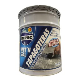 SELLADOR ASFALTICO TAPAGOTERAS CUBETA APARIENCIA FIBROSA WET N SEAL