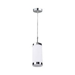 LAMPARA DECORATIVA COLGANTE E26 1 LUZ   BCO    100-240V CRISTAL BAMBERA NO INCLUYE FOCO