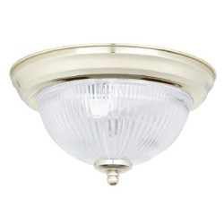 LAMPARA P/TECHO DECORATIVA E27 1 LUZ   LATON    100-240V LENO III NO INCLUYE FOCO