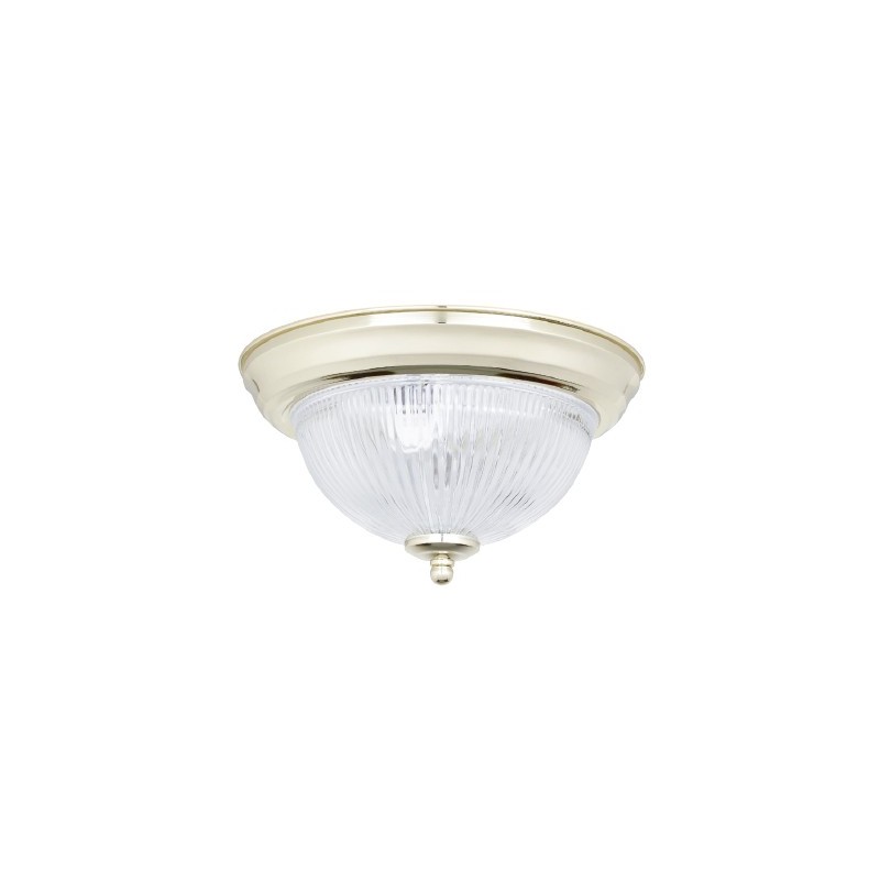 LAMPARA P/TECHO DECORATIVA E27 1 LUZ   LATON    100-240V LENO III NO INCLUYE FOCO