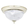 LAMPARA P/TECHO DECORATIVA E27 1 LUZ   LATON    100-240V LENO III NO INCLUYE FOCO