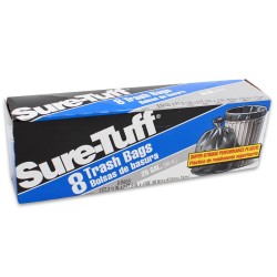 BOLSA P/BASURA 26GAL  8PZ  SURE-TUFF