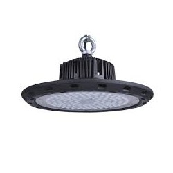 LAMPARA HIGH BAY 100W 10000L 65K 100-277V    NEGRO REGOR I