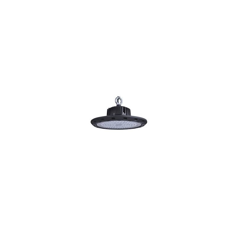 LAMPARA HIGH BAY 100W 10000L 65K 100-277V    NEGRO REGOR I