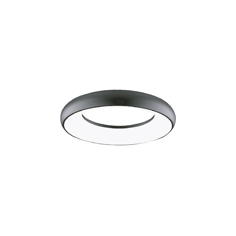 LAMPARA LED SUPERFICIE  25W 1800L 30K NEGRO  100-240V SATELITE II