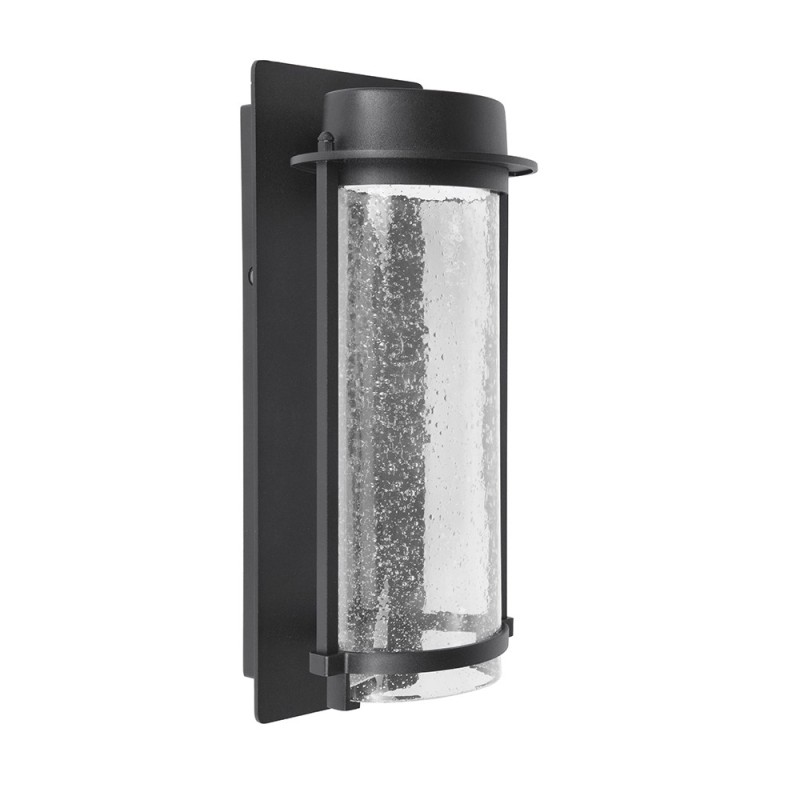 LAMPARA SUP P/MURO LED 16  W  730L 30K NEGRO    127V TUTTLE