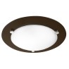 LAMPARA P/TECHO DECORATIVA E27 1 LUZ   MADERA    100-240V FORLI NO INCLUYE FOCO