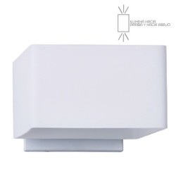 LAMPARA P/PARED G9     40W 100-240V CRISTAL    BLANCO CLEEIA NO INCLUYE FOCO