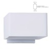 LAMPARA P/PARED G9     40W 100-240V CRISTAL    BLANCO CLEEIA NO INCLUYE FOCO