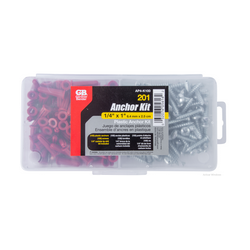 PIJA/TAQUETE C/BROCA   1/4 C/100PZA           GB