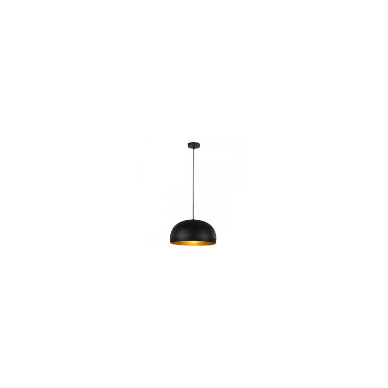 LAMPARA DECORATIVA COLGANTE E26 1 LUZ   NEGRO    MATE 100-240V NO INCLUYE FOCO