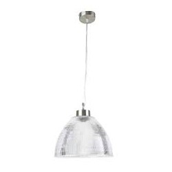 LAMPARA DECORATIVA COLGANTE E26 1 LUZ   SATIN    100-240V LUCCA NO INCLUYE FOCO