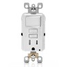 APAGADOR DECORA COMBINADO 15A 125V BLANCO    CON FALLA
