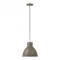 LAMPARA DECORATIVA COLGANTE E27 1 LUZ GRIS 125V CONCRETO NO INCLUYE FOCO
