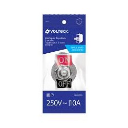 APAGADOR PALANCA 10A 250V  2 TORNILLOS