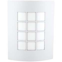 LAMPARA SUP P/MURO E27  DECORATIVA 100-240V    1 LUZ BLANCO TURIN I NO INCLUYE FOCO