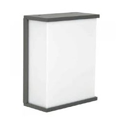 LAMPARA SUP P/MURO E27  DECORATIVA 100-240V    1 LUZ SATIN TOULON III NO INCLUYE FOCO