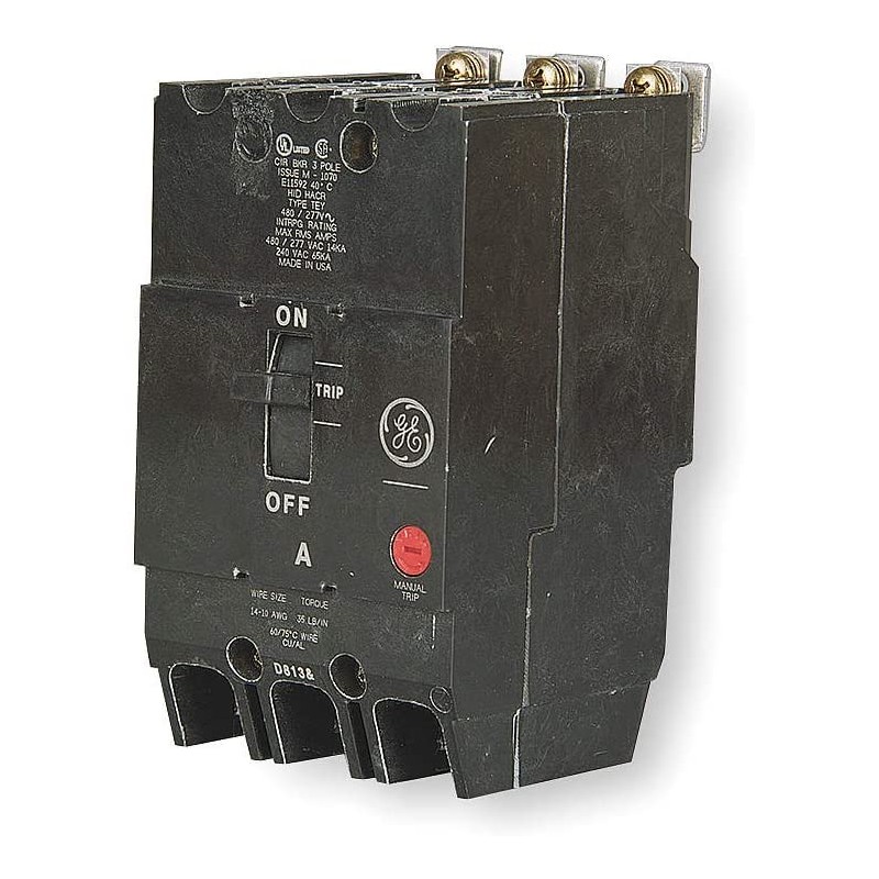 BREAKER TEY 3 X  60A 480V GE