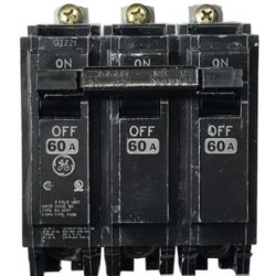 BREAKER THQB 3 X  60A 120/240V GE