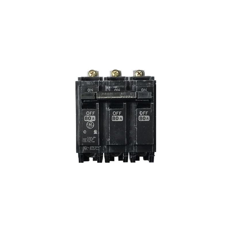 BREAKER THQB 3 X  80A 120/240V GE