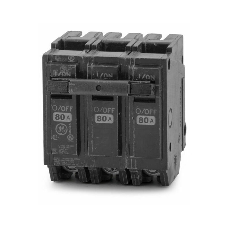 BREAKER THQL 3 X  80A 240V GE