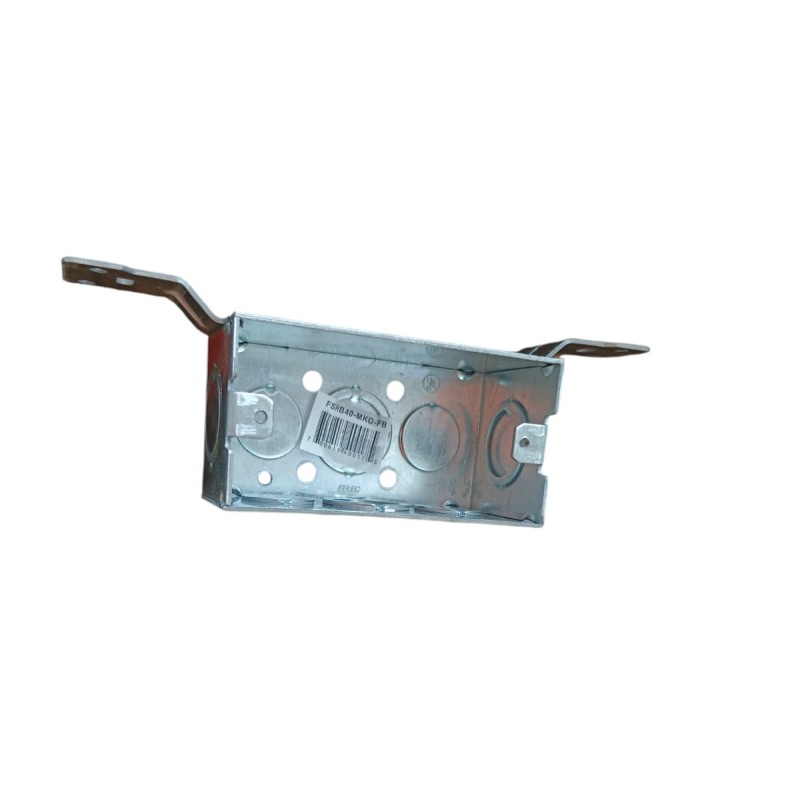 CAJA 2 X 4 KO 1/2 3/4 CON BRACKET
