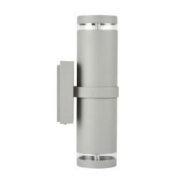 LAMPARA SUP P/MURO E27  DECORATIVA 100-240V    2 LUCES SATIN TOLEDO I NO INCLUYE FOCO