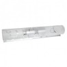 LAMPARA PARA PARED DECORATIVA E27 2 LUCES CRST 125V NO INCLUYE FOCOS