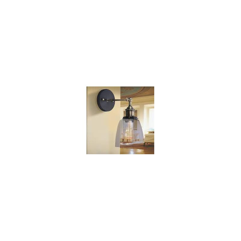 LAMPARA P/PARED DECORATIVA E27 1 LUZ   CRST    MAIA I 100-240V NO INCLUYE FOCO
