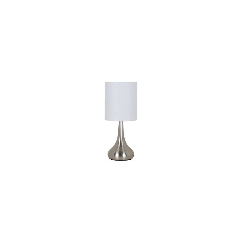 LAMPARA PARA MESA DECORATIVA E26 1 LUZ TOUCH 1 X 60W SATIN MEISSA