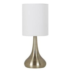 LAMPARA PARA MESA DECORATIVA E26 1 LUZ TOUCH 1 X 60W ANTIQUE MEISSA