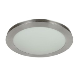 LAMPARA P/TECHO DECORATIVA E27 1 LUZ   SATIN    NO INCLUYE FOCO