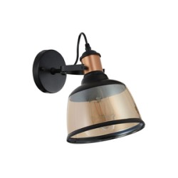 LAMPARA P/PARED DECORATIVA E27 1 LUZ   N/D    100-240V NO INCLUYE FOCO