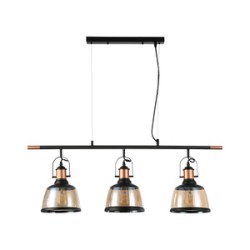 LAMPARA DECORATIVA COLGANTE E27  3 LUCES N/D    100-240V NO INCLUYE FOCOS